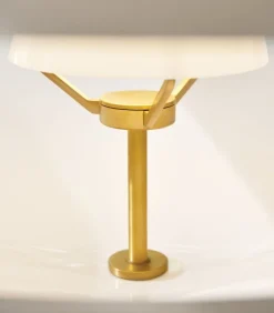 Fritz Hansen Clam pendellampa, 44 cm, opal
