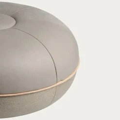 Fritz Hansen CM sittpuff, liten, ljusgrå
