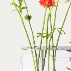 Fritz Hansen Ikebana vas, lång, stål