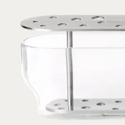 Fritz Hansen Ikebana vas, lång, stål