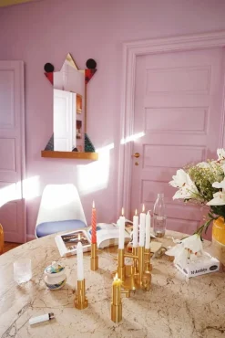 Fritz Hansen JH 1 ljushållare, mässing