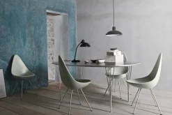 Fritz Hansen Kaiser Idell 6556-T bordslampa, matt svart