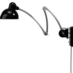 Fritz Hansen Kaiser Idell 6559-W vägglampa, svart