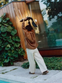 Fritz Hansen Myrstol 3101, svart ask - krom