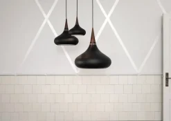 Fritz Hansen Orient P1 pendellampa, svart