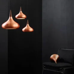 Fritz Hansen Orient P2 pendellampa, koppar