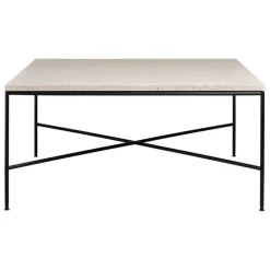 Fritz Hansen Planner MC320 soffbord, svart - marmor Cream