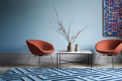 Fritz Hansen Planner MC320 soffbord, svart - marmor Cream