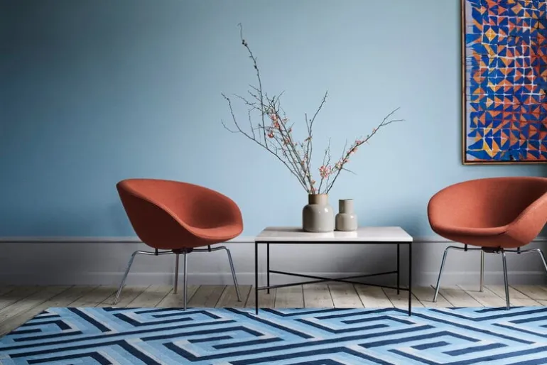 Fritz Hansen Planner MC320 soffbord, svart - marmor Cream