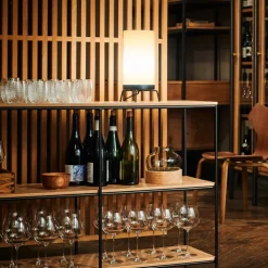 Fritz Hansen PM-02 bordslampa, opal - svart