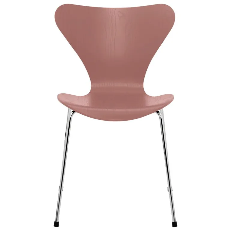 Fritz Hansen Series 7 3107 stol, krom - wild rose