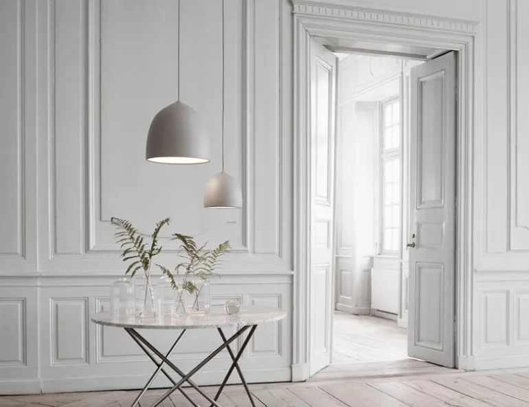 Fritz Hansen Suspence P1 pendellampa, ljusgrå