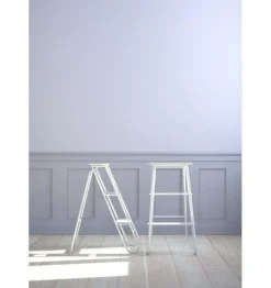 Frost Buko stege med 3 steg, vit