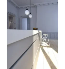 Frost Buko stege med 3 steg, vit