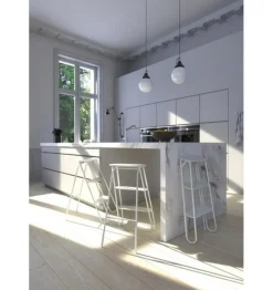 Frost Buko stege med 3 steg, vit