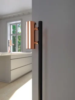 Frost Nova2 golvställ för tvål- och handspritsdispenser, mattsvart