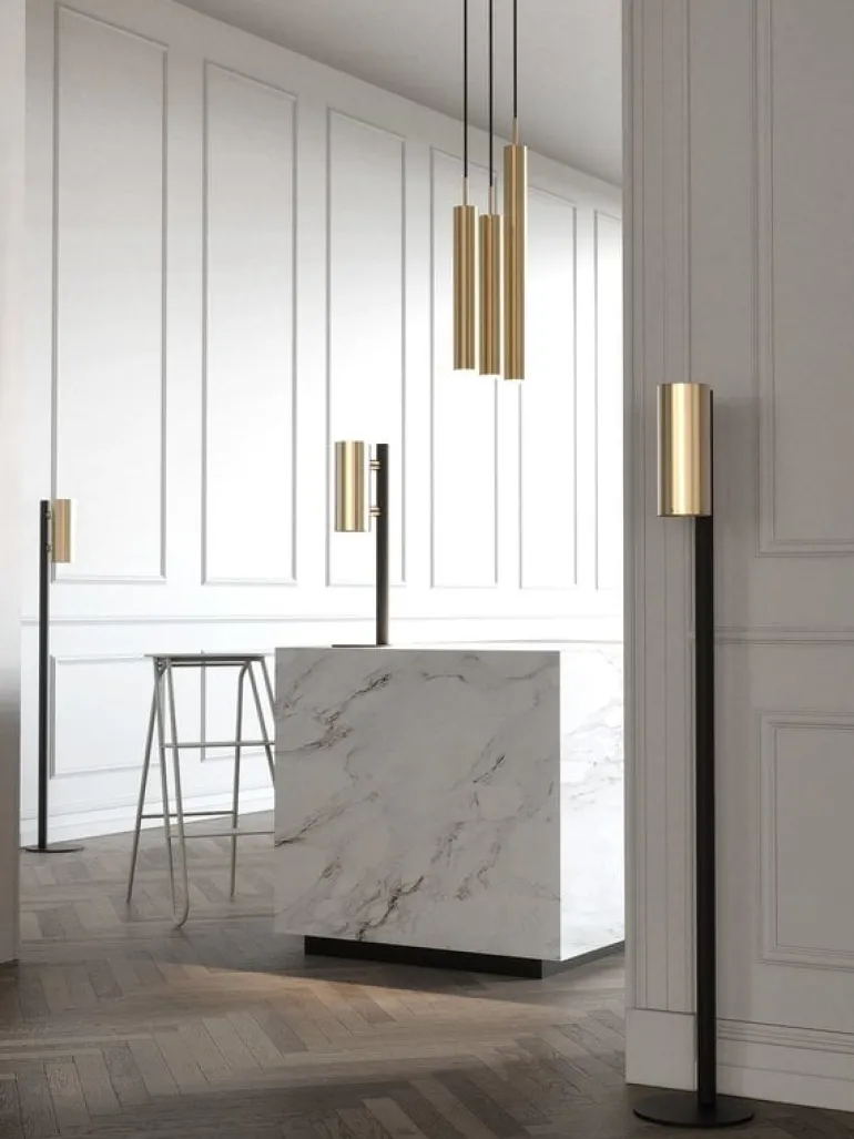 Frost Nova2 golvställ för tvål- och handspritsdispenser, mattsvart