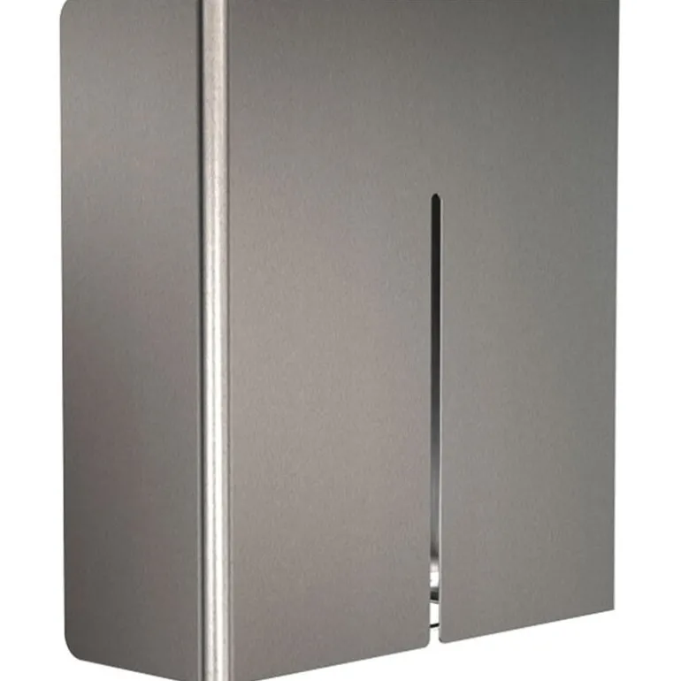 Frost Nova2 pappersdispenser, borstat stål