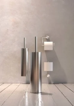 Frost Nova2 toalettpappershållare 1, borstat stål