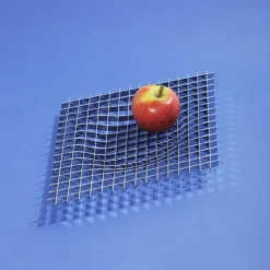 Fundamental Berlin Gravity bricka, 20 x 20 cm, rostfritt stål