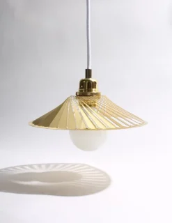 Fundamental Berlin Propeller lampskärm, 24 cm, mässing