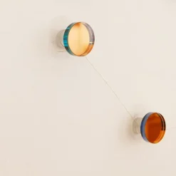 Fundamental Berlin Regenbogen väggkrok, 5 cm, 2-pack