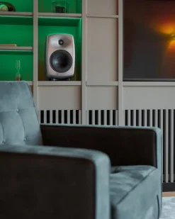 Genelec G Four aktiv högtalare, RAW aluminium