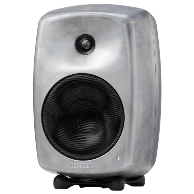 Genelec G Four aktiv högtalare, RAW aluminium