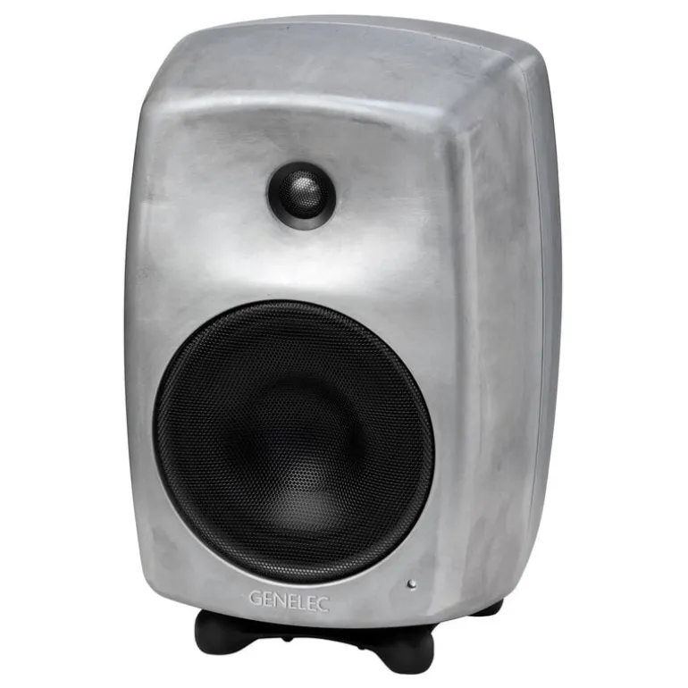 Genelec G Four aktiv högtalare, RAW aluminium