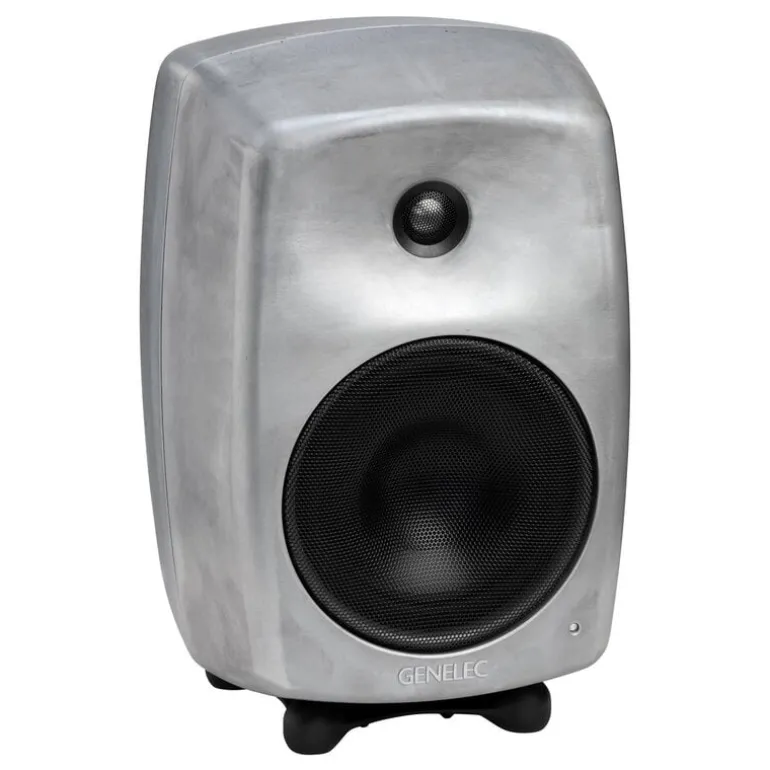 Genelec G Four aktiv högtalare, RAW aluminium