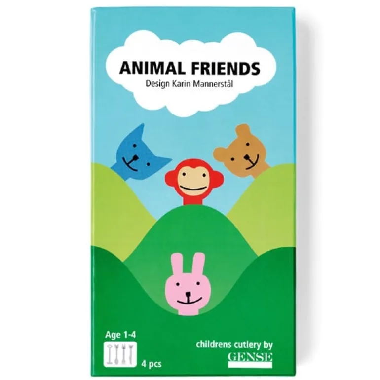 Gense Animal Friends bestickset för barn