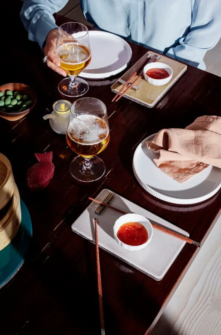 Georg Jensen Bernadotte ölglas, 6 st