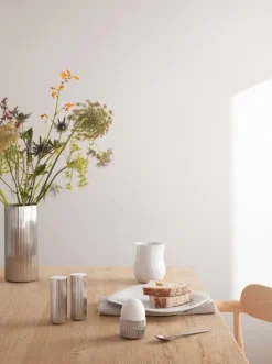 Georg Jensen Bernadotte salt- och pepparkvarn, 2 st