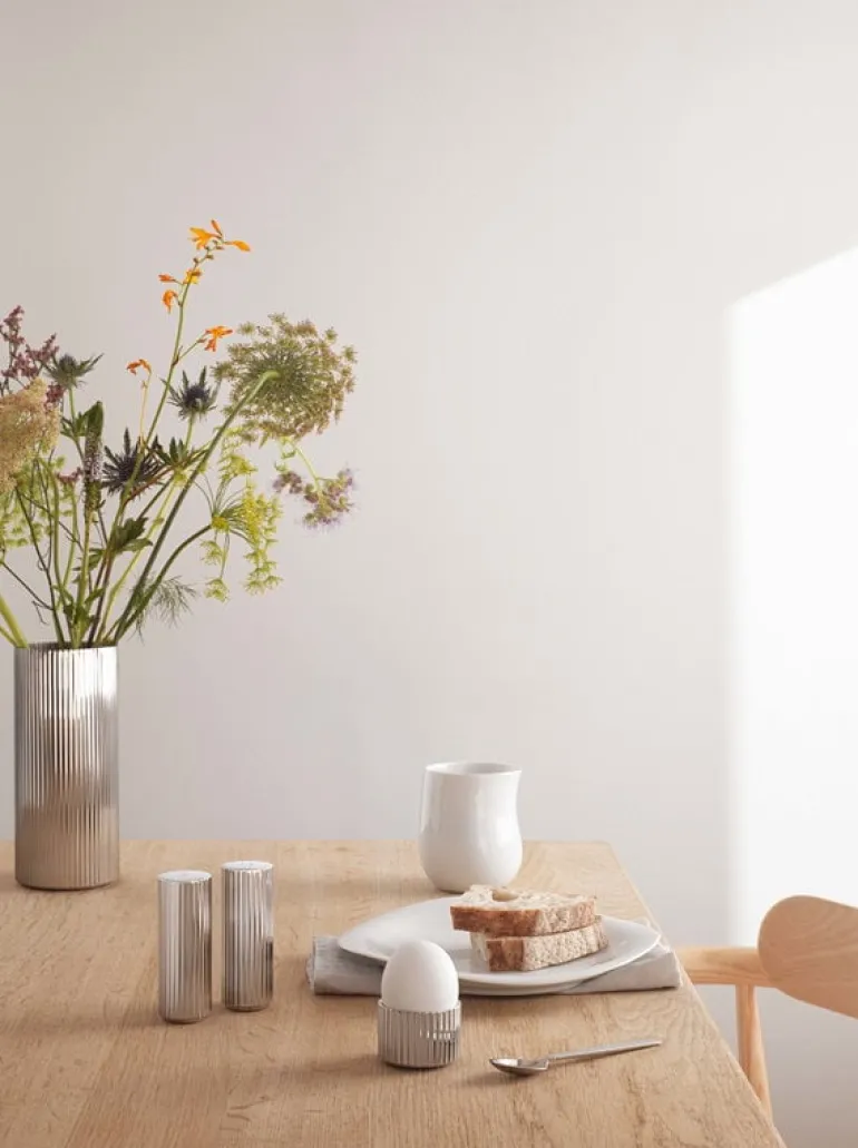 Georg Jensen Bernadotte salt- och pepparkvarn, 2 st