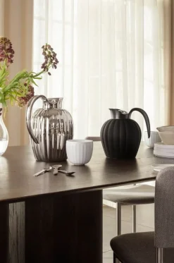 Georg Jensen Bernadotte termoskanna, 0,8 L, midnattsblå