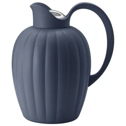 Georg Jensen Bernadotte termoskanna, 1 L, skymningsblå