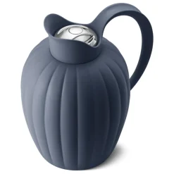 Georg Jensen Bernadotte termoskanna, 1 L, skymningsblå
