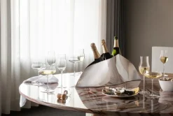 Georg Jensen Bernadotte vitvinsglas, 6 stycken