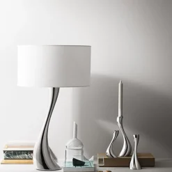 Georg Jensen Cobra bordslampa, liten, vit