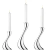 Georg Jensen Cobra ljusstake, 3-pack