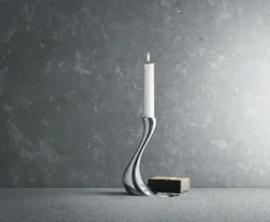 Georg Jensen Cobra ljusstake, 2 st