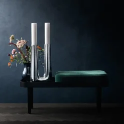 Georg Jensen Ljusset, 2 st, 6 cm