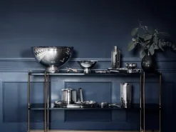 Georg Jensen Manhattan ishink med tång, 1,5 l