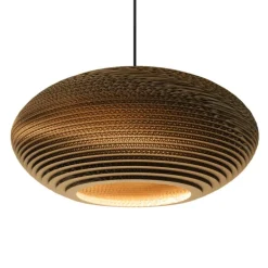 Graypants Disc20 pendellampa, naturell