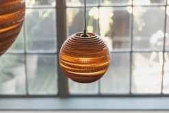 Graypants Moon14 pendellampa, naturell