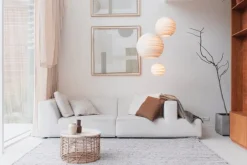 Graypants Moon14 pendellampa, vit