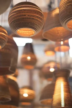 Graypants Moon10 pendellampa, naturell