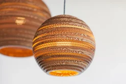 Graypants Moon18 pendellampa, naturell