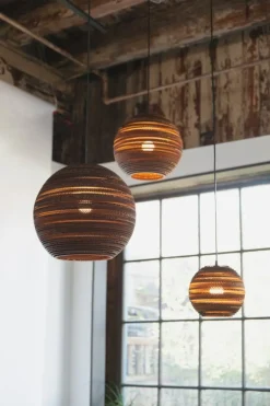 Graypants Moon18 pendellampa, naturell