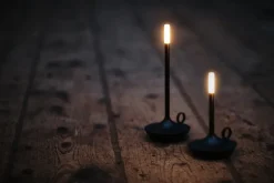 Graypants Wick S bärbar bordslampa, svart